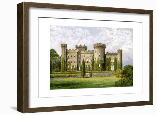 Cholmondeley Castle, Cheshire, Home of the Marquis of Cholmondeley, C1880-Benjamin Fawcett-Framed Giclee Print