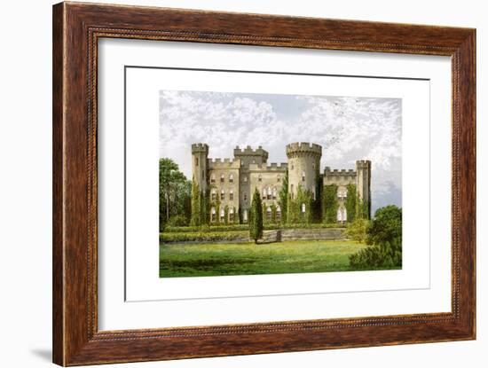 Cholmondeley Castle, Cheshire, Home of the Marquis of Cholmondeley, C1880-Benjamin Fawcett-Framed Giclee Print