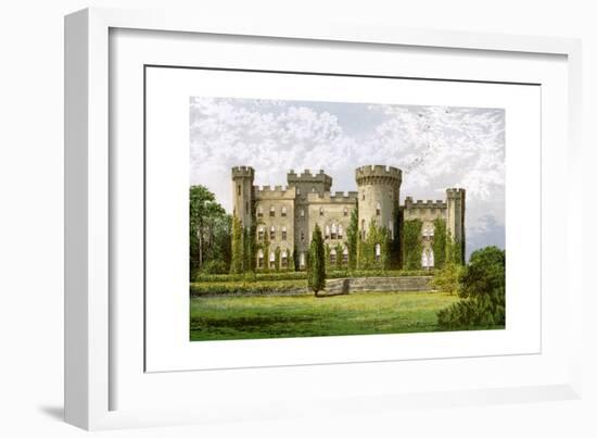 Cholmondeley Castle, Cheshire, Home of the Marquis of Cholmondeley, C1880-Benjamin Fawcett-Framed Giclee Print