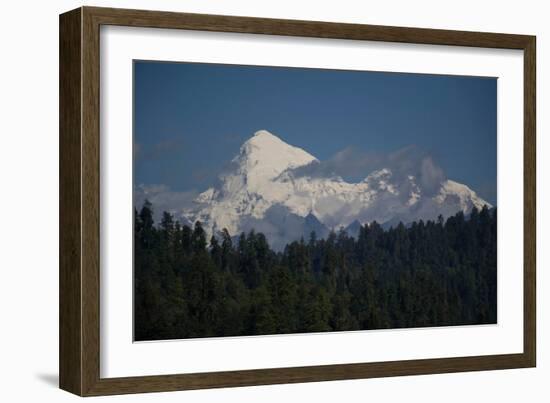 Chomo Lhari, Bhutan (Photo)-null-Framed Giclee Print