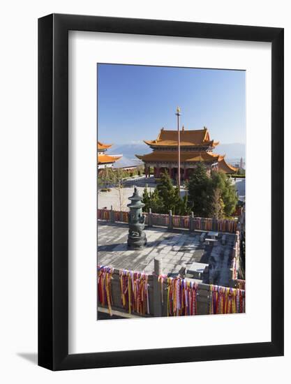 Chongsheng Temple, Dali, Yunnan, China, Asia-Ian Trower-Framed Photographic Print