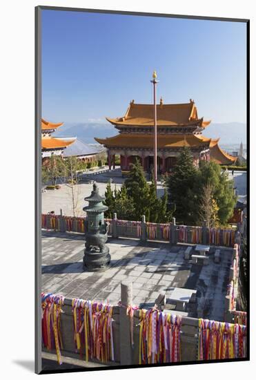 Chongsheng Temple, Dali, Yunnan, China, Asia-Ian Trower-Mounted Photographic Print