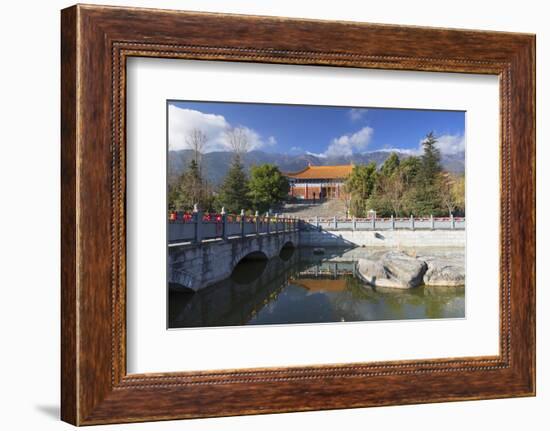 Chongsheng Temple, Dali, Yunnan, China, Asia-Ian Trower-Framed Photographic Print