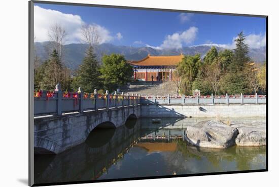 Chongsheng Temple, Dali, Yunnan, China, Asia-Ian Trower-Mounted Photographic Print