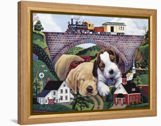 Choo, Choo, Chooed Out-Jenny Newland-Framed Premier Image Canvas