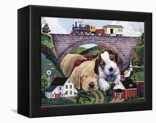 Choo, Choo, Chooed Out-Jenny Newland-Framed Premier Image Canvas