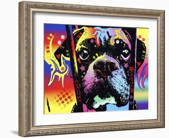 Choose Adoption Boxer-Dean Russo-Framed Giclee Print