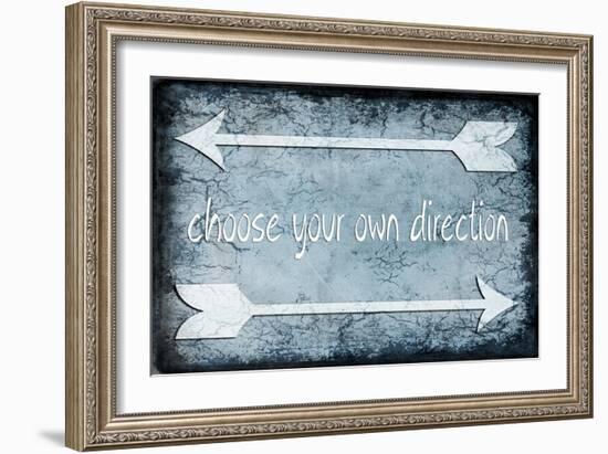 Choose Direction-LightBoxJournal-Framed Giclee Print