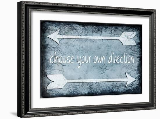 Choose Direction-LightBoxJournal-Framed Giclee Print