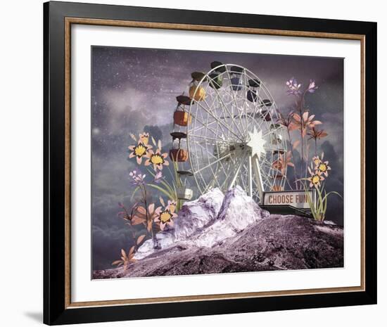 Choose Fun-Eccentric Accents-Framed Giclee Print