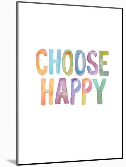 Choose Happy-Brett Wilson-Mounted Art Print