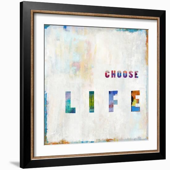 Choose Life In Color-Jamie MacDowell-Framed Art Print