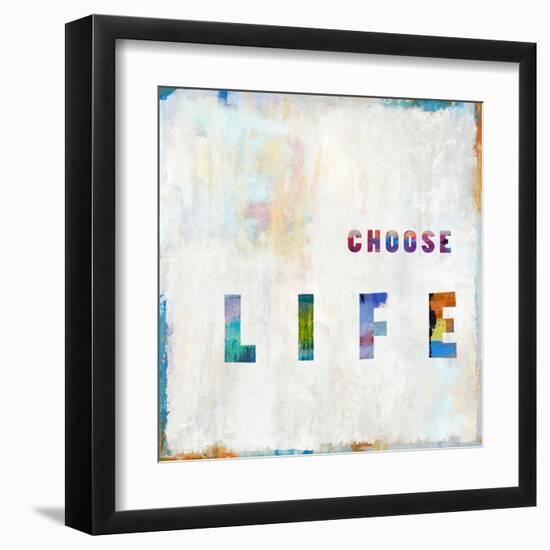 Choose Life In Color-Jamie MacDowell-Framed Art Print