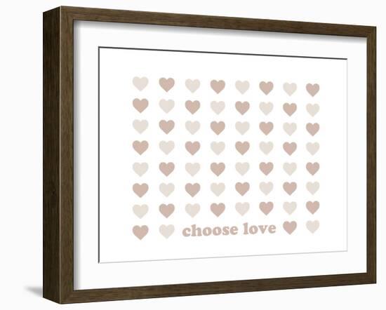 Choose Love-Leah Straatsma-Framed Art Print