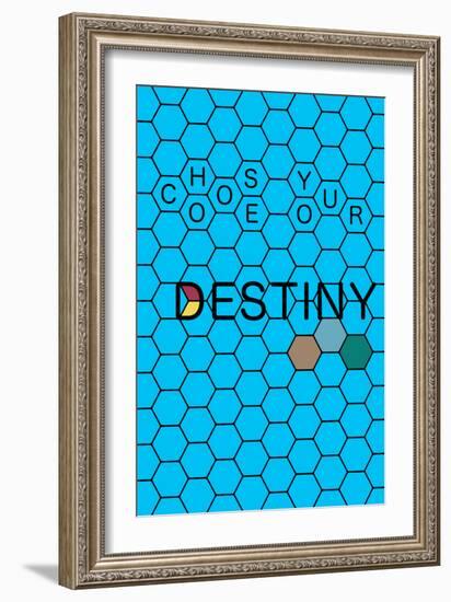 Choose Your Destiny-null-Framed Art Print