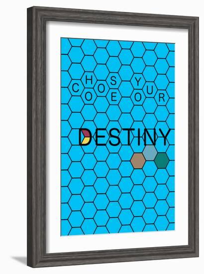 Choose Your Destiny-null-Framed Art Print