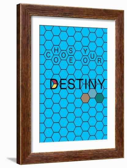 Choose Your Destiny-null-Framed Art Print