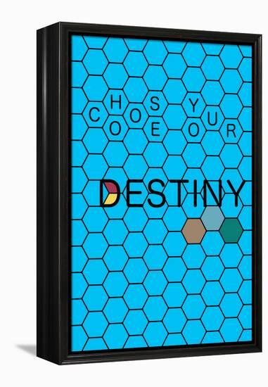 Choose Your Destiny-null-Framed Stretched Canvas