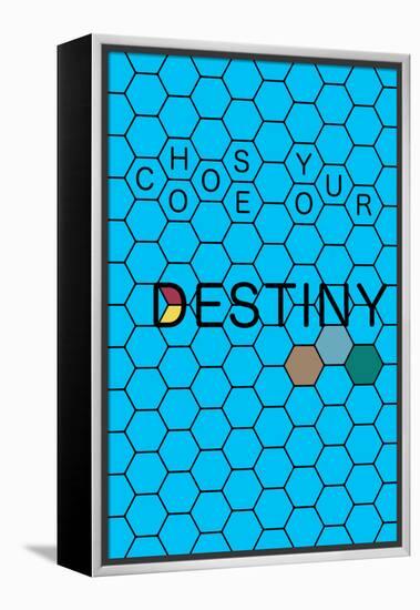 Choose Your Destiny-null-Framed Stretched Canvas