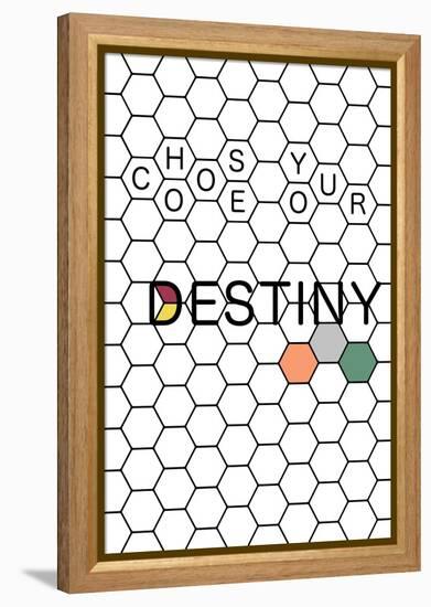 Choose Your Destiny-null-Framed Stretched Canvas