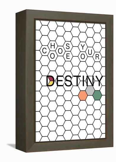 Choose Your Destiny-null-Framed Stretched Canvas