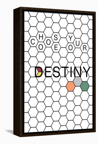 Choose Your Destiny-null-Framed Stretched Canvas