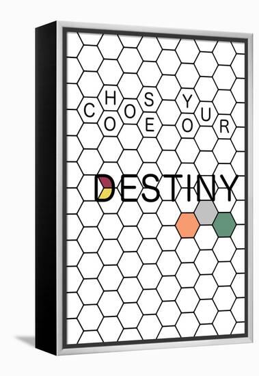 Choose Your Destiny-null-Framed Stretched Canvas