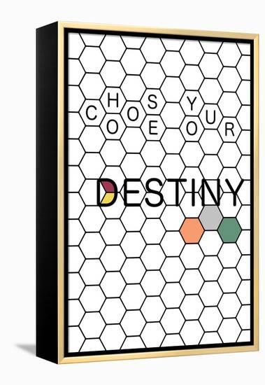 Choose Your Destiny-null-Framed Stretched Canvas