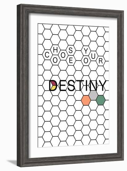 Choose Your Destiny-null-Framed Art Print