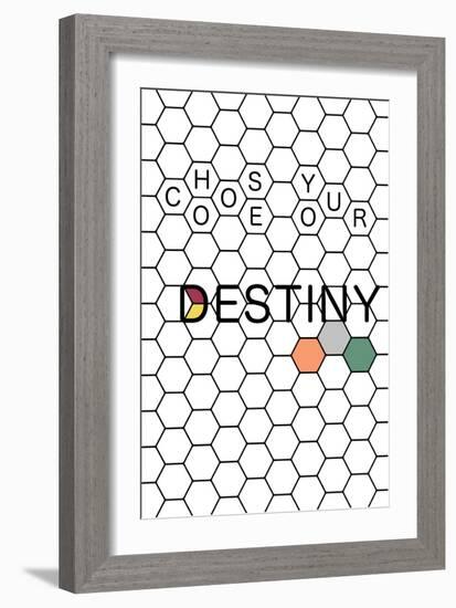 Choose Your Destiny-null-Framed Art Print