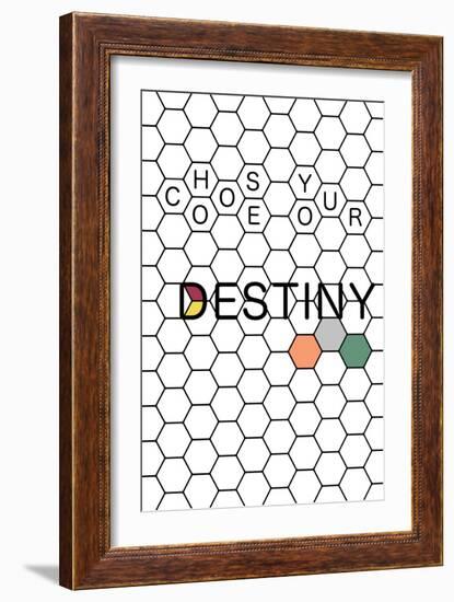 Choose Your Destiny-null-Framed Art Print