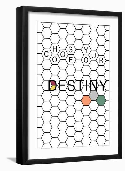 Choose Your Destiny-null-Framed Art Print