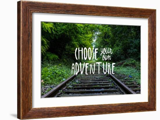 Choose Your Own Adventure-null-Framed Art Print