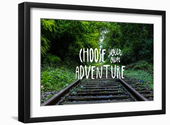 Choose Your Own Adventure-null-Framed Art Print