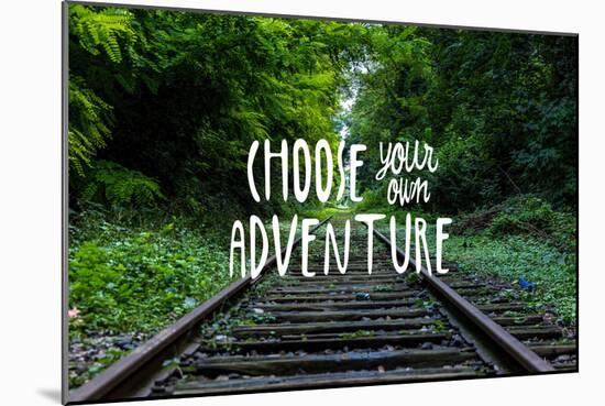 Choose Your Own Adventure-null-Mounted Art Print