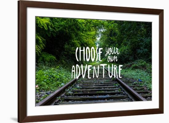 Choose Your Own Adventure-null-Framed Art Print
