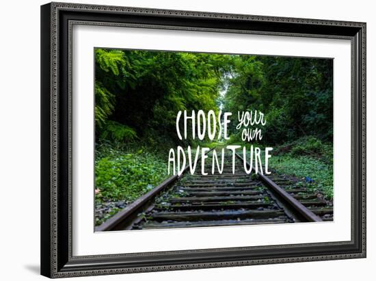 Choose Your Own Adventure-null-Framed Premium Giclee Print