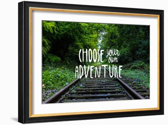 Choose Your Own Adventure-null-Framed Premium Giclee Print