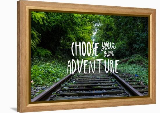 Choose Your Own Adventure-null-Framed Stretched Canvas