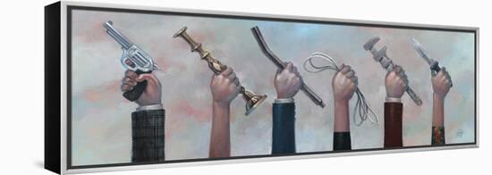 Choose Your Weapon-Aaron Jasinski-Framed Stretched Canvas