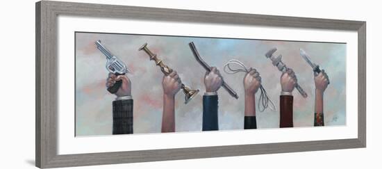 Choose Your Weapon-Aaron Jasinski-Framed Art Print