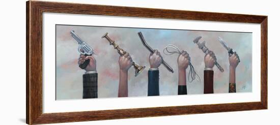 Choose Your Weapon-Aaron Jasinski-Framed Art Print