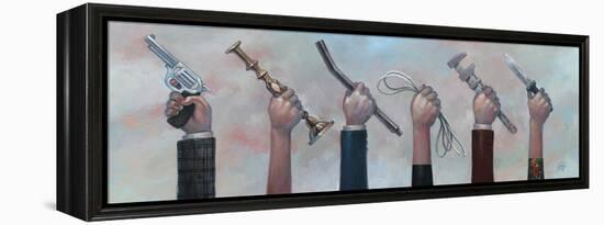 Choose Your Weapon-Aaron Jasinski-Framed Stretched Canvas