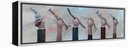 Choose Your Weapon-Aaron Jasinski-Framed Stretched Canvas