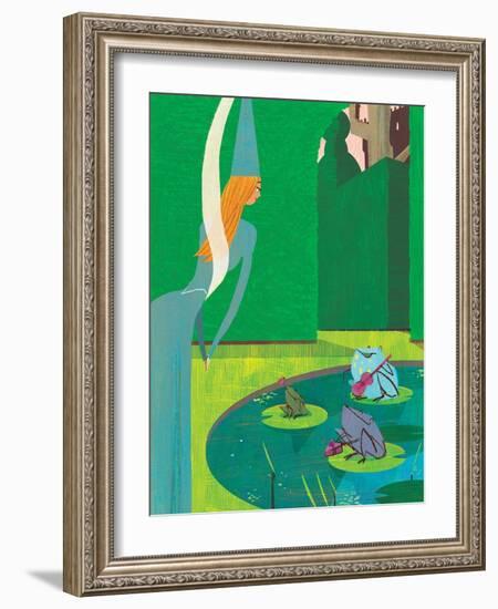 Choosing A Prince-A Richard Allen-Framed Giclee Print