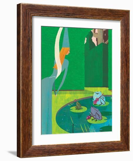 Choosing A Prince-A Richard Allen-Framed Giclee Print