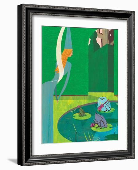 Choosing A Prince-A Richard Allen-Framed Giclee Print