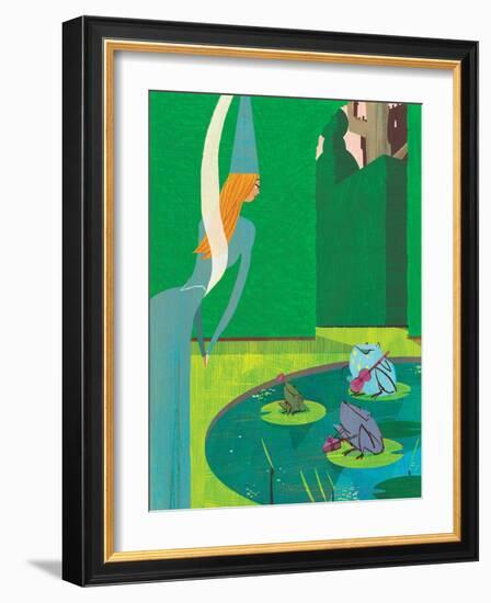 Choosing A Prince-A Richard Allen-Framed Giclee Print