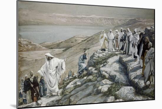 Choosing of Twelve Apostles-James Tissot-Mounted Giclee Print