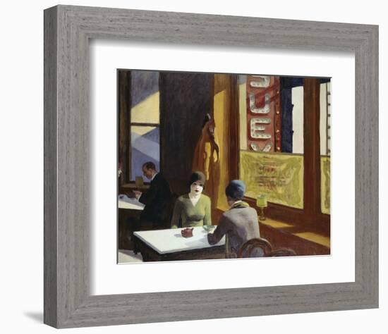 Chop Suey, 1929-Edward Hopper-Framed Art Print